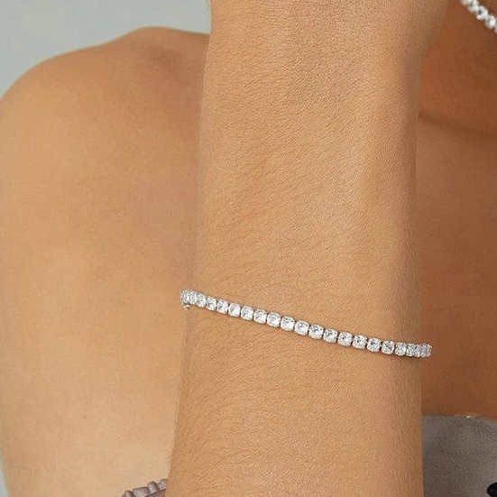 Pulseira Rivieira zircônia