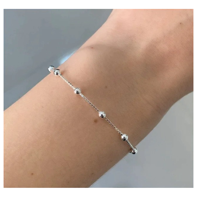 Pulseira Bolinha Minnie