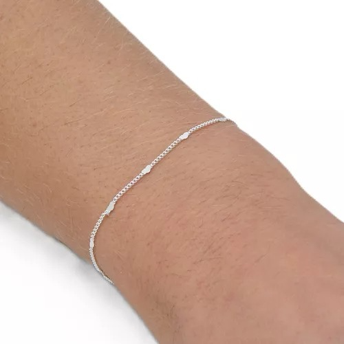 Pulseira Dubai detalhes Coração