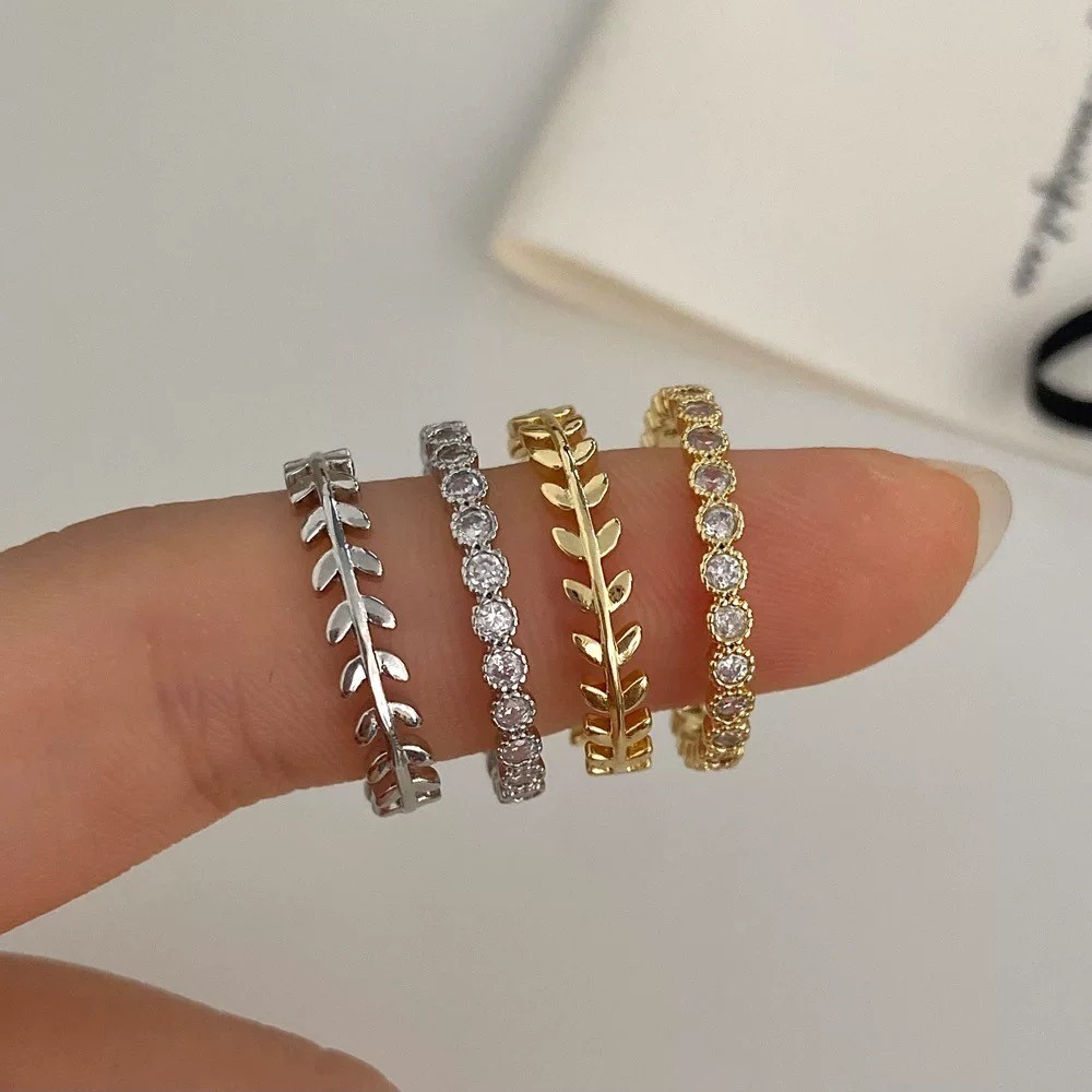 Conjunto de Anéis Elegance – Sofisticação Delicada