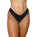 Kit 3 Calcinhas conforto fio tule invisível renda - forro algodão