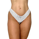 Kit 3 Calcinhas conforto fio tule invisível renda - forro algodão