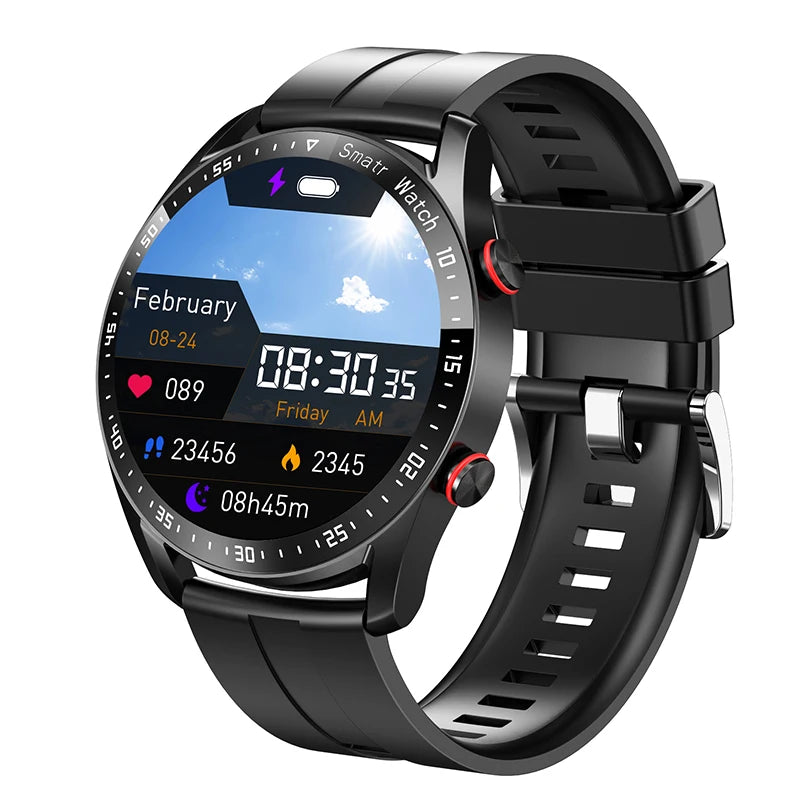 Para relógio gt série relógio inteligente das mulheres dos homens tela hd bluetooth chamada gps rastreador freqüência cardíaca ip68 à prova dip68 água smartwatch 2024 novo