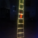 Decoração de natal LED - Papai Noel Escada de Escalada 3M