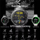2025 gt5 pro gps track relógio inteligente masculino 360*360 tela amoled nfc bt chamada de fitness ip68 à prova dip68 água monitor saúde homem smartwatches