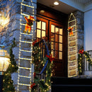 Decoração de natal LED - Papai Noel Escada de Escalada 3M