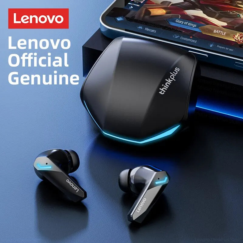 Escolha lenovo gm2 pro fone de ouvido bluetooth 5.3 fones com microfone 9d estéreo pro 6 modos duplos jogo música sem fio fone