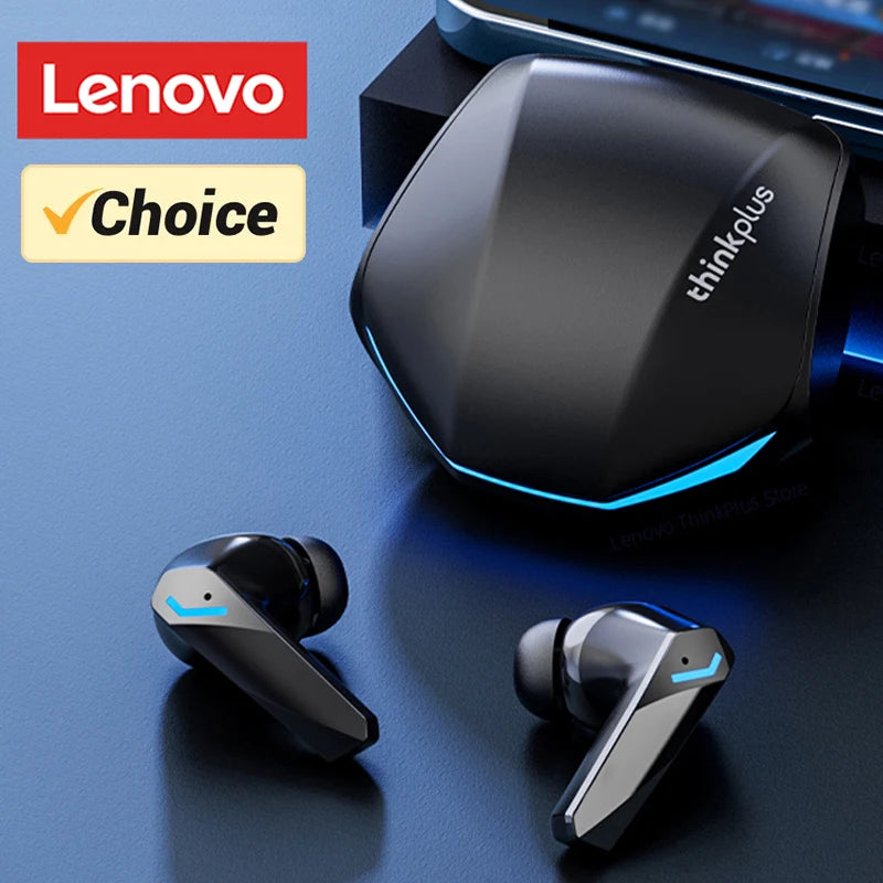 Escolha lenovo gm2 pro fone de ouvido bluetooth 5.3 fones com microfone 9d estéreo pro 6 modos duplos jogo música sem fio fone