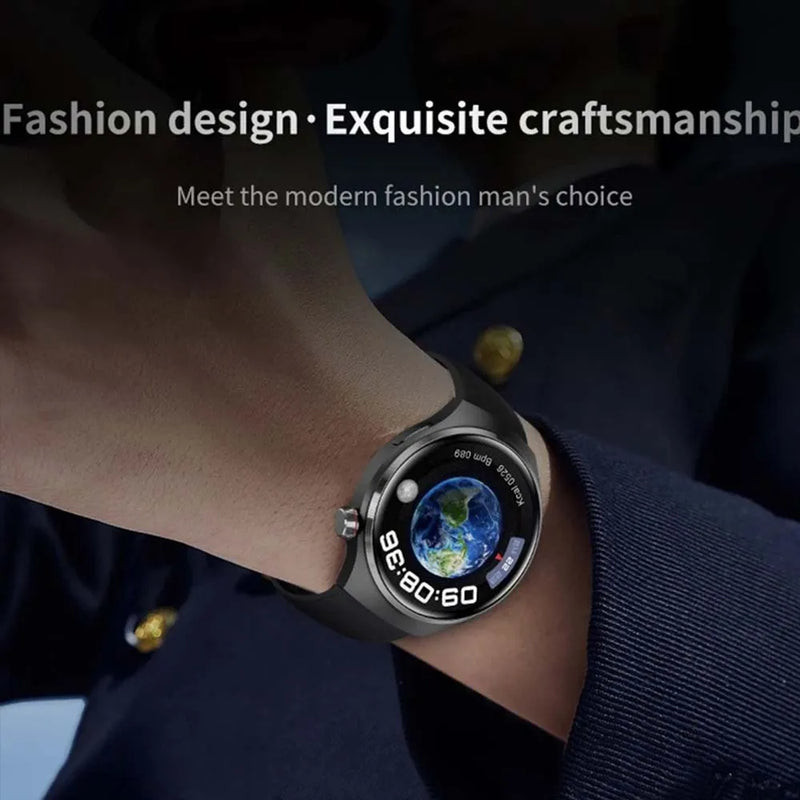 Relógios pro 2025 novo smartwatch masculino tela de alta definição rastreador de saúde bluetooth chamada assistente de voz esportes smartwatches