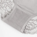 3 peças - Calcinha de seda gelada de cintura média, sem costura