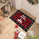 Natal Kitchen Floor Mats, Plaid Pattern, Runner Rug para Decoração de Cozinha, Casa, Presentes Noel, Ano Novo, 2025, 2025