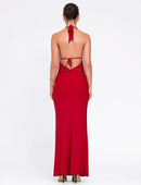 Vestido feminino sexy de verão com decote em V e costas nuas, vestido de festa sem mangas de cor lisa, moda casual para mulheres