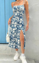 Outono 2025 vestido longo sem alças envoltório no peito fenda alta margarida estampa leopardo envoltório em torno da saia vestido maxi