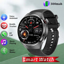 Relógios pro 2025 novo smartwatch masculino tela de alta definição rastreador de saúde bluetooth chamada assistente de voz esportes smartwatches