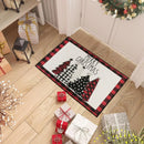 Natal Kitchen Floor Mats, Plaid Pattern, Runner Rug para Decoração de Cozinha, Casa, Presentes Noel, Ano Novo, 2025, 2025
