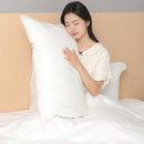 Conjunto de 4 peças - Cama dupla descartável, incluindo capa de edredom, lençóis e fronhas * 2 - adequada para viagens, hotéis, trens