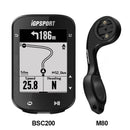 IGPSPORT-BSC200 Computador de bicicleta GPS, odômetro ciclismo, velocímetro sem fio, navegação por rota, ANT Plus, Bluetooth 5.0, acessórios