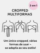 Conjunto Branco réveillon elegância e sofistição  top faixa multiformas com bojo calça pantalona tule look